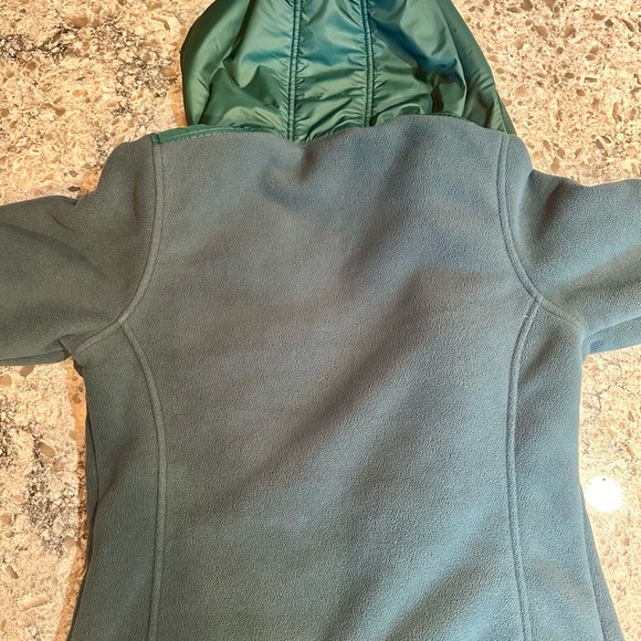 Columbia Forest Green Hybrid Fleece Jacket - Picture 6 of 9